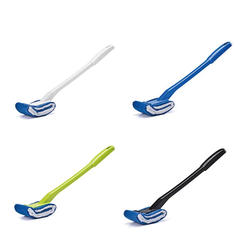 Пластиковая щетка для унитаза с длинной ручкой мягкая ванной комнаты чистящая