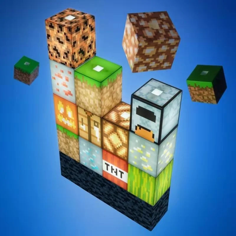 My World светильник Lamp 16 шт. строительные блоки деревня город дерево дом водопад Warhorse