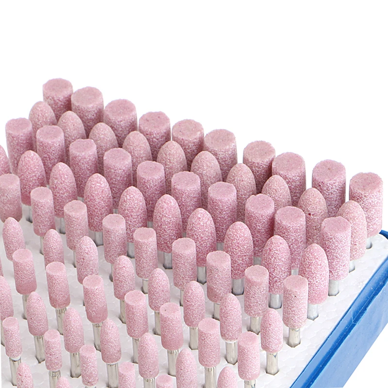 

100 pcs Abrasive Stone Points Electric Polishing Grinding Head Wheel Tool Kit 69HF