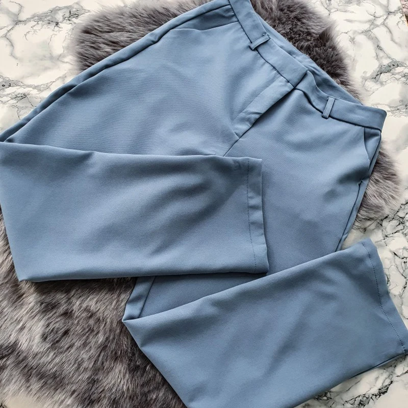 Осенние ботинки из органической кожи рабочие брюки костюм для женщин одной