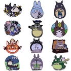 Классическая эмалированная брошь в форме кошки, шиншиллидэ, кота, сажи, значок, Нагрудный значок, металлический сплав, модные ювелирные аксессуары, подарки