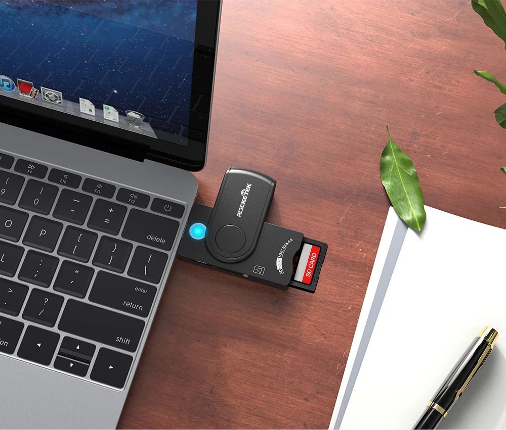Rocketek USB 3,0 2,0 мульти смарт-кард-ридер SD/TF micro SD память, ID, банковские карты, sim cloner разъем адаптера компьютера ПК