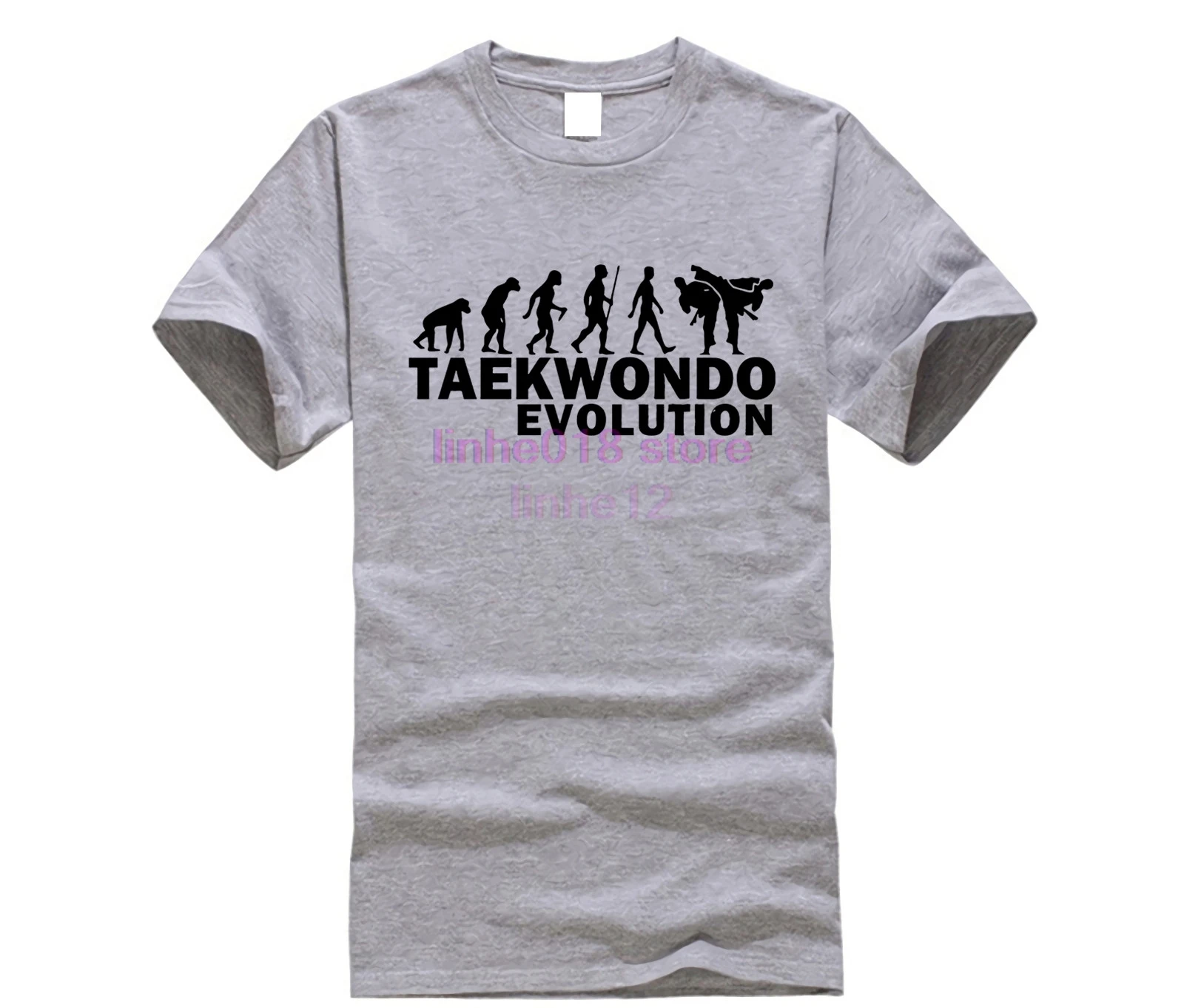 Дизайнерские Забавные футболки для тхэквондо мужские с принтом на заказ базовые
