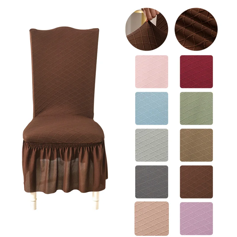 

Chair Covers Spandex for Party Modern High Back Dining Room Chair Covers for Kitchen Office Chair Cover Decoration for Wedding