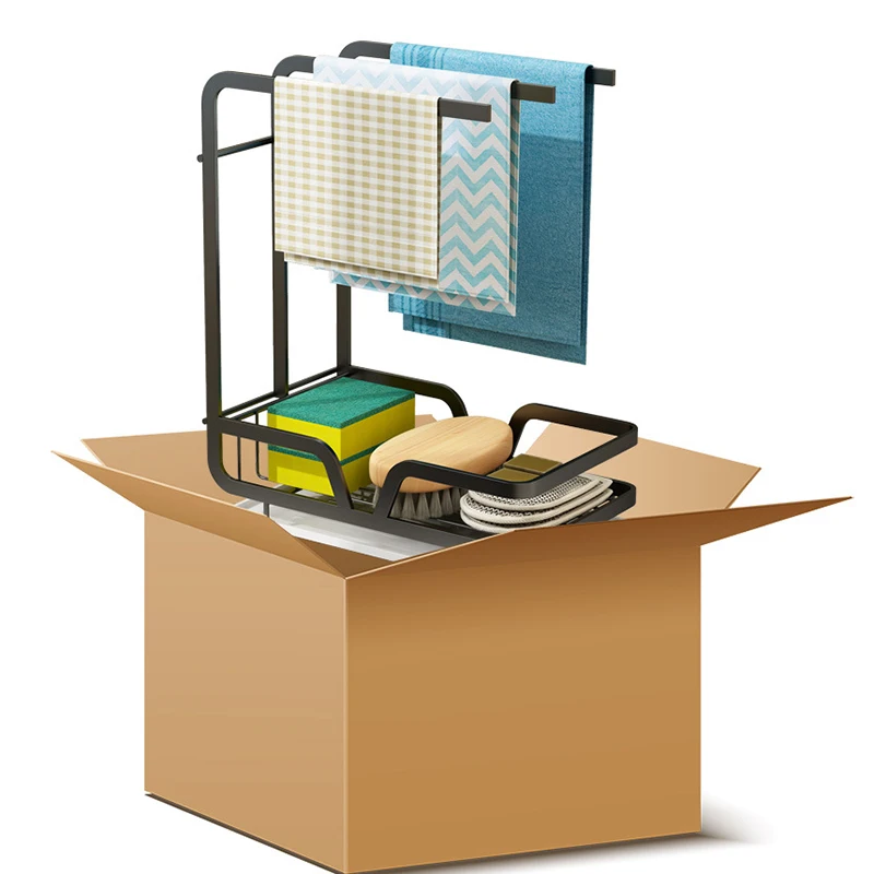 

Soap Sponge Holder Towel Rack Rag Rack Sink Drain Rack Soap Sponge Drain Rack Kitchen Organizer Kitchen Storage Accessories