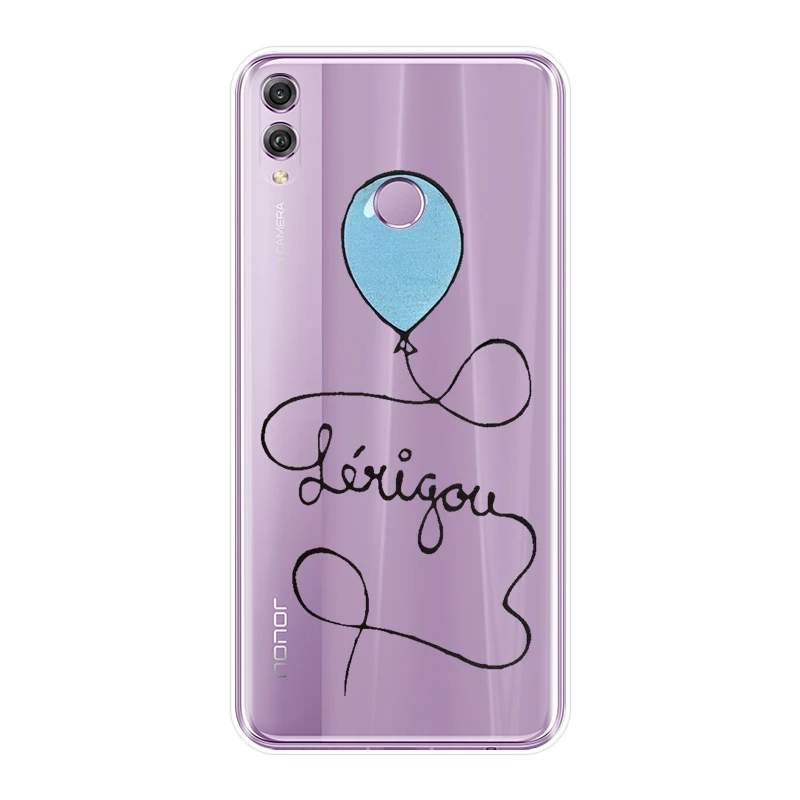 Чехол для телефона Huawei Honor 10 9 8 8X MAX мягкий силиконовый чехол с цитатой любви 7 Lite 7S