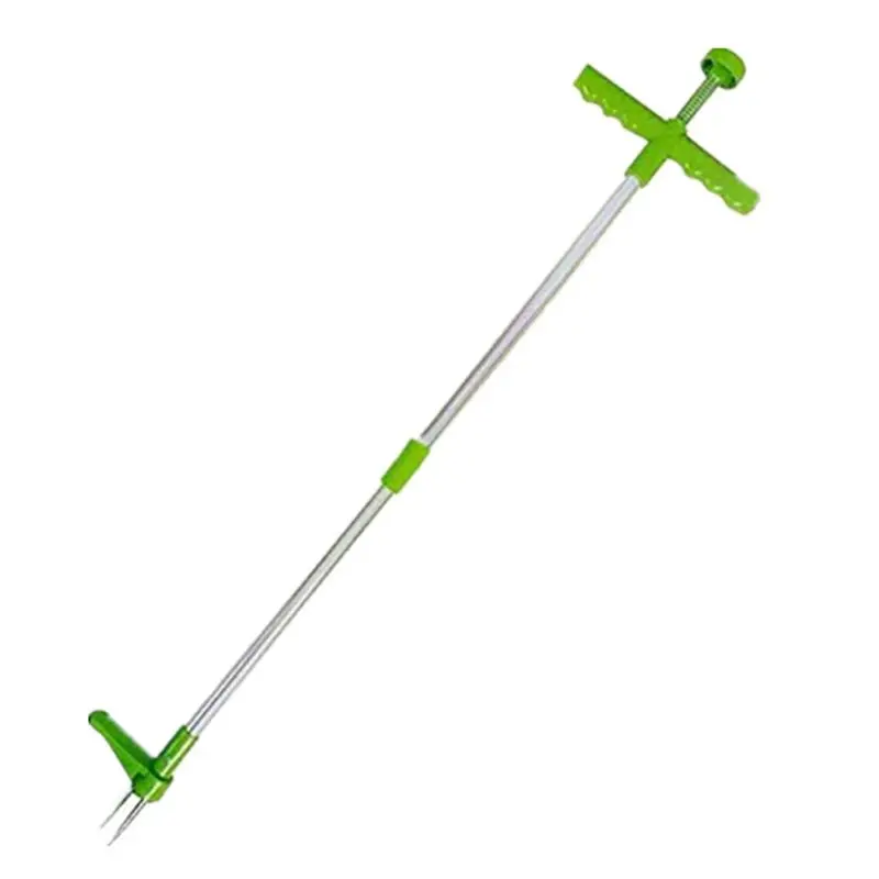 

Portable Long Handle Weeder Remover Manual Cutter Garden Lawn Root Weed Puller