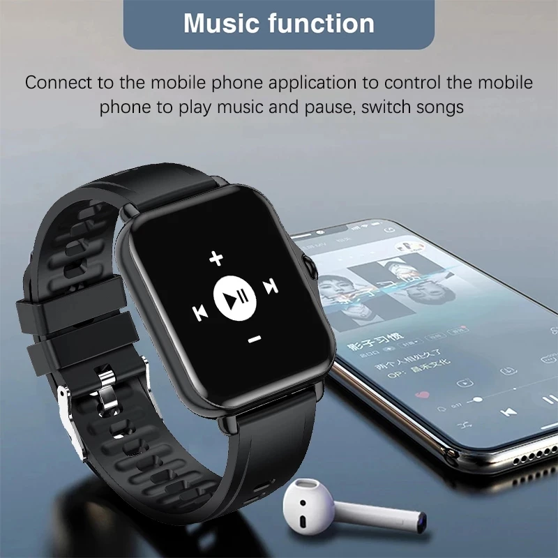 

2021 Smart Watch Men Women Heart Rate Monitoring Sport Waterproof Smart Watches Electronic Clock Fitness Tracker Watch Pedometer