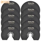 Осциллирующий полукруглый пильный диск из быстрорежущей стали, 80 мм, для ремонта и резки металла, подходит для электроинструментов Multimaster, скидка 30%