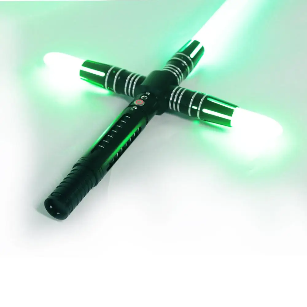 LGT SABERSTUDIO Металлическая рукоятка с тяжелым дуальным лезвием бесконечный