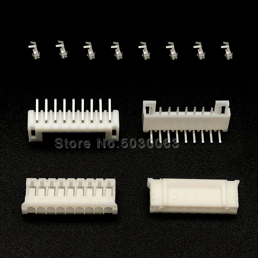 Набор клемм PH2.0 под прямым углом 9p 330 мм с шагом PH-9AW 30 наборов-2 0 шт. | Обустройство