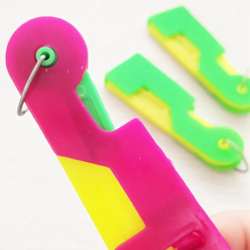 

5PCS New Sewing Needle Threader Old People Home Recognition Needle Threader Easy Automatic Equipment Thread Sewing Supplies