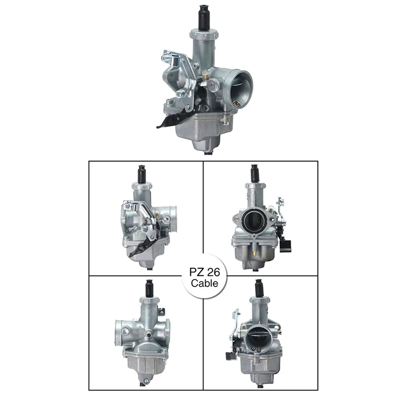 

PZ 26mm Motorcycle Carburetor Carburetor Cable Damper for Honda CB125 TRX250 XR200 CG CB 125Cc 150Cc ATV Quad Dirt Bike