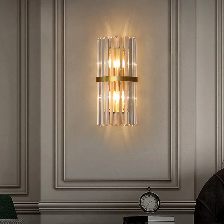 Хрустальные настенные светильники прикроватный светильник лампа для спальни