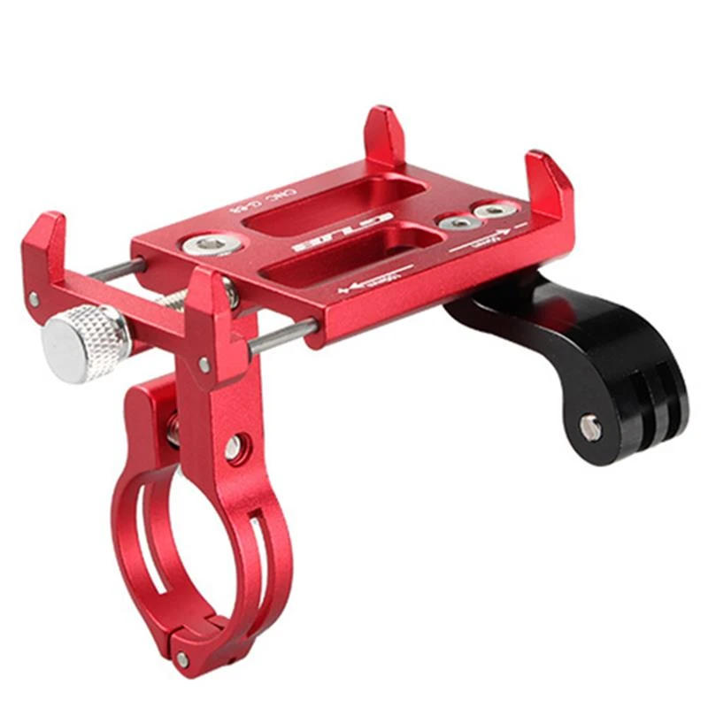

GUB G-88 Mountain Bike Aluminum Alloy Phone Holder 3.5-6.2 Inch Cell Phone Mount Telescopic Bracket Car Cycling Accessories