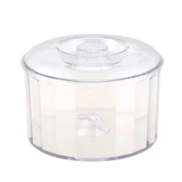 kt 185 magnetic clear tumblerbucket barrel polishing bucket drums jewelry tool