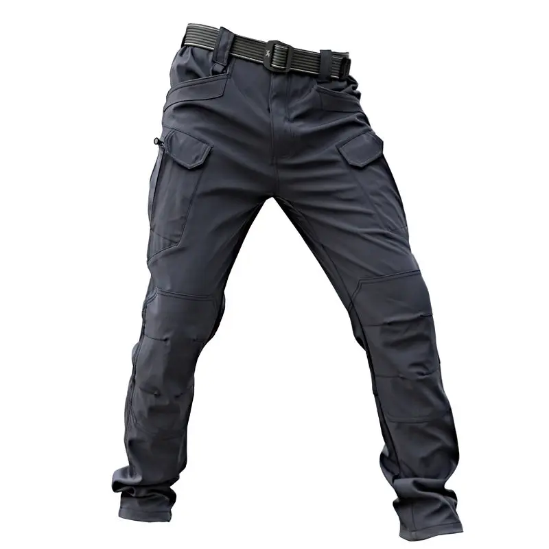 

Tactical pants shark skin soft shell spring and autumn ix7 training pants men's outdoor ix9 special forces consul pants loose