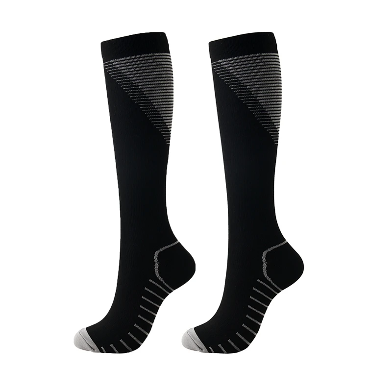 

Outdoor Sports Compression Socks Men Women Run Long Tube Breathable Sports Calf Compression Marathon Socks Long Socks