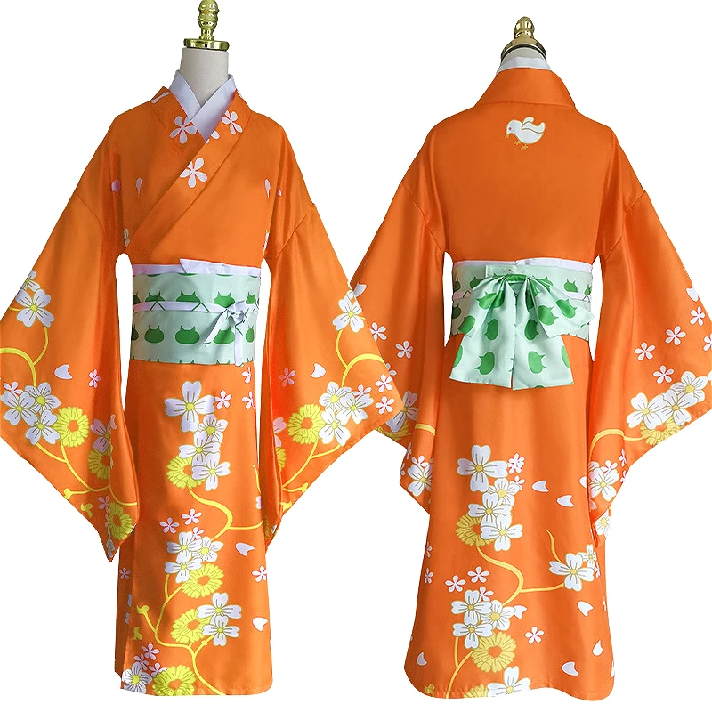 Комплект кимоно из аниме Super Dangan Ronpa 2 : Sayonara Zetsubou Gakuen Cospaly Cos Saionji Hiyoko Cospaly| |