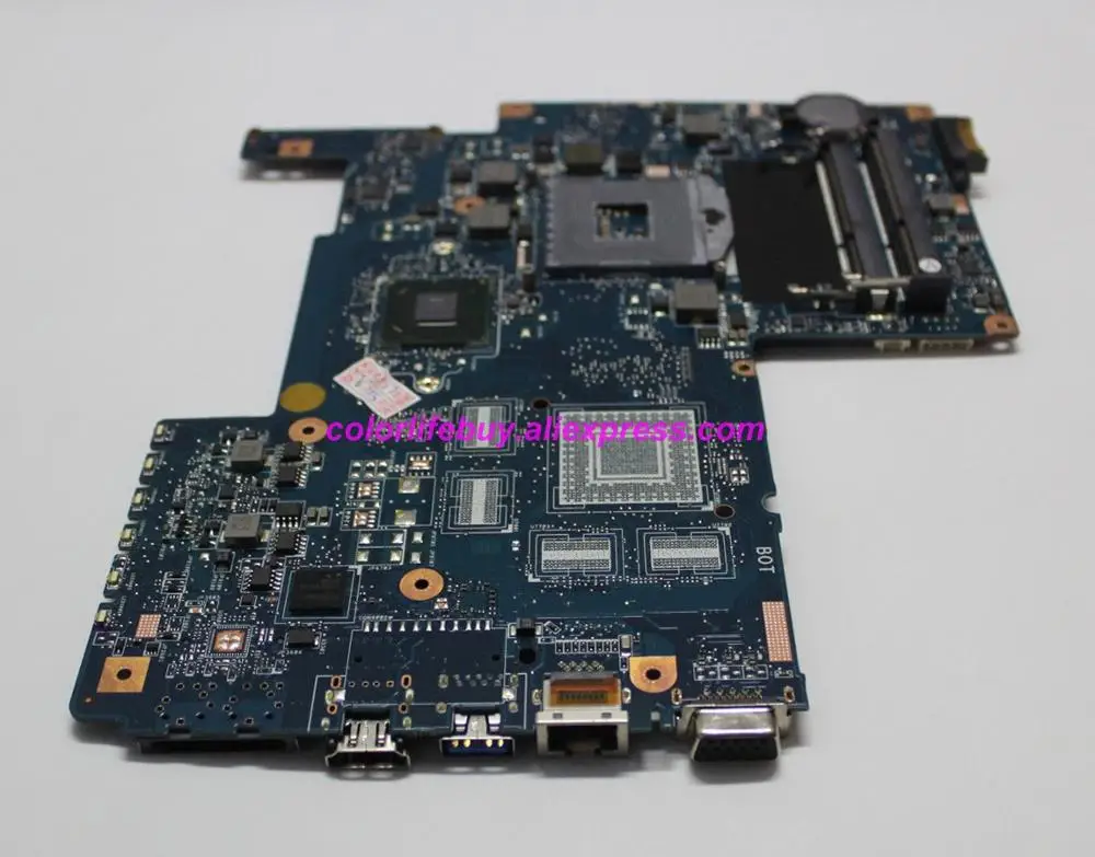 Genuine H000032380 08N1-0NA1J00 PGA989 HM65 Laptop Motherboard Mainboard for Toshiba Satellite L770 L775 Notebook PC enlarge