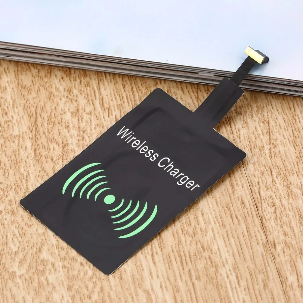 high quality portable universal qi wireless charger receiver lightweight charging adapter pad coil for android system free global shipping