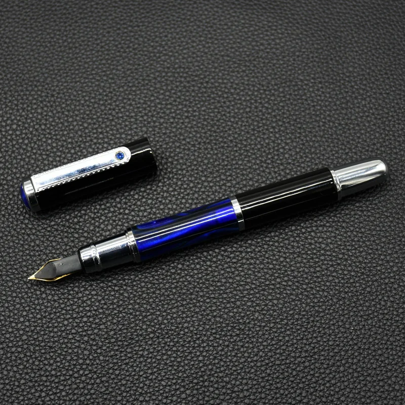 

16Pcs New business Fountain pen high quality acrylic exercise pen 0.5mm Iridium Ink pen office school writing stationery