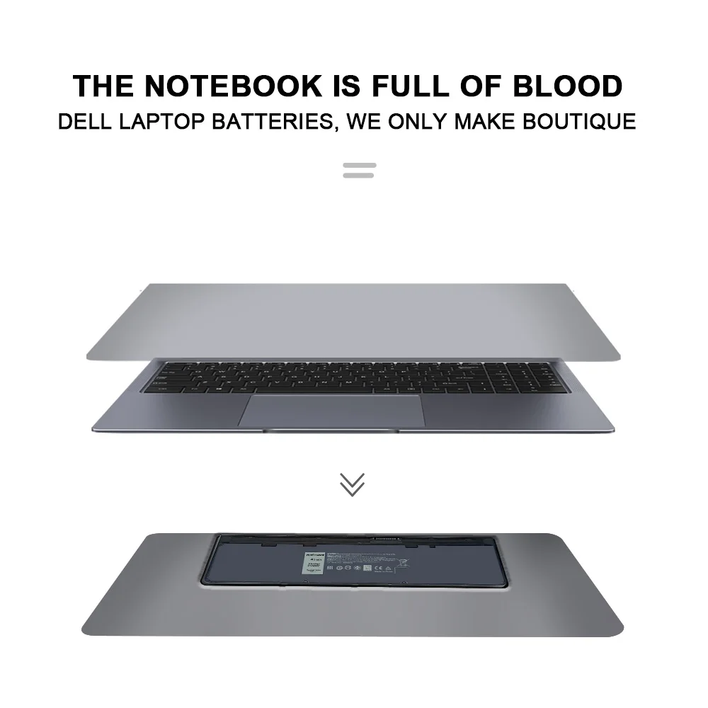 Аккумулятор для ноутбука Dell Latitude E7240 E7250 WD52H VFV59 W57CV GVD76 KWFFN 7 4 V 45WH|Аккумуляторы