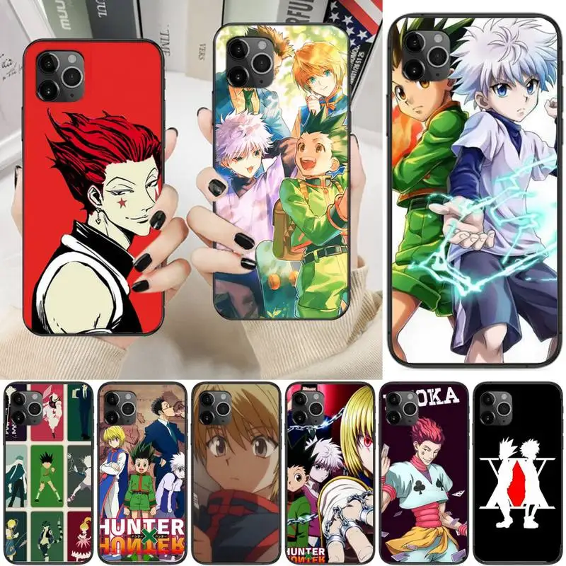 

Hunter X Hunter Killua Zoldyck Anime Phone Case For Iphone 6 6s 7 8 Plus XR X XS XSmax 11 12 Pro Mini Max