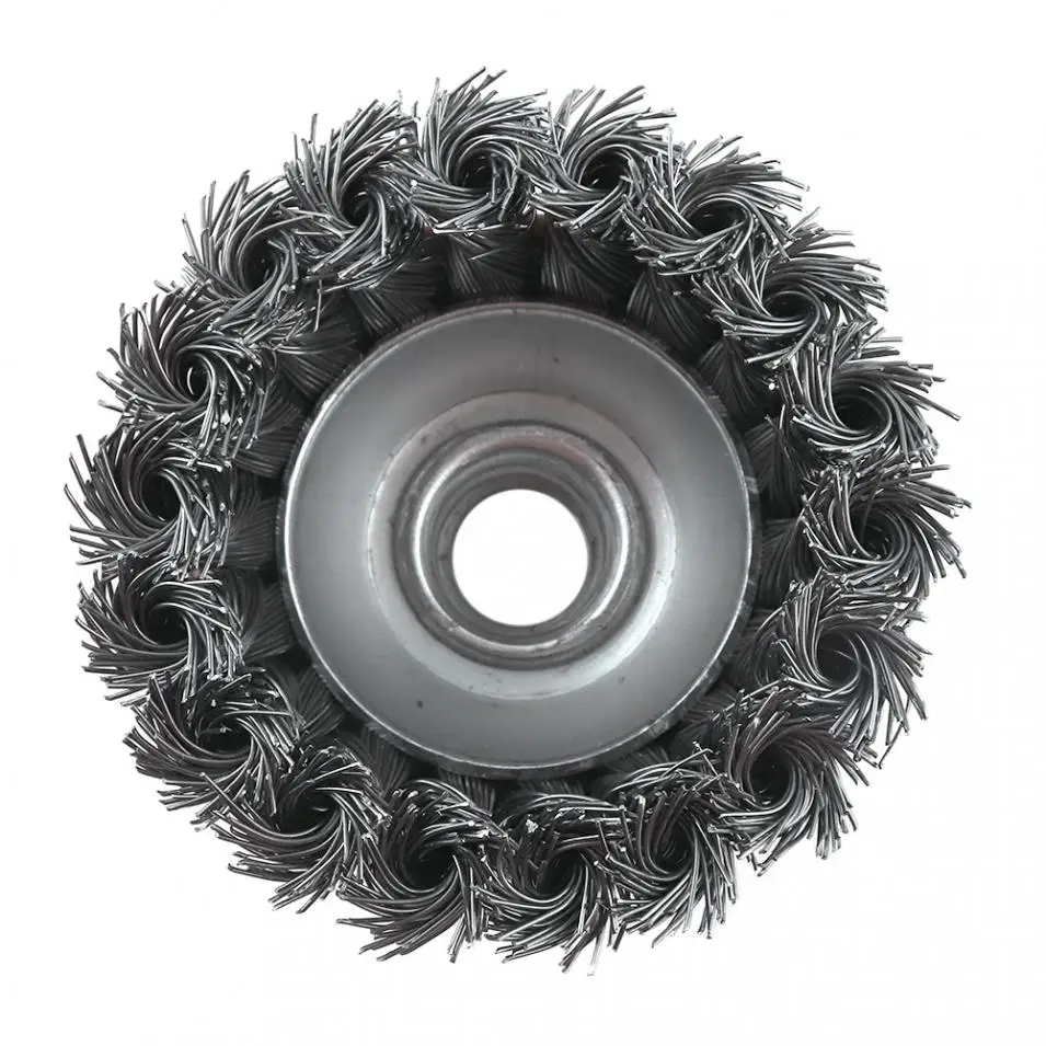 2 шт 3 дюймовая проволочная чаша для полировки набор кистей с 15 мм отверстием