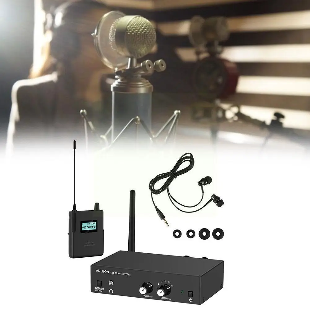 

Anleon S2 Ear Return Stage Ear Return For Singers Stage Wireless System Wireless Headset Microphone Transmitter System N0h3