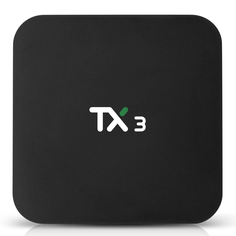 Tanix TX3 TV BOX Amlogic S905X3 Android 9 0 2 4 г/Wi Fi 5 ГГц двухъядерный процессор Wi BT коробки