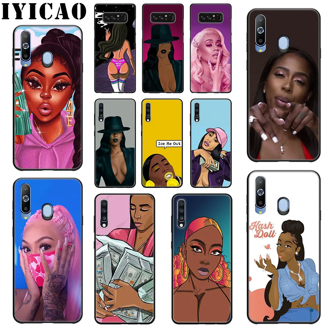 IYICAO Kash кукла Мягкий силиконовый чехол для телефона samsung A70 A60 A50 A40 A30 A20 A10 M10 M20 M30 M40