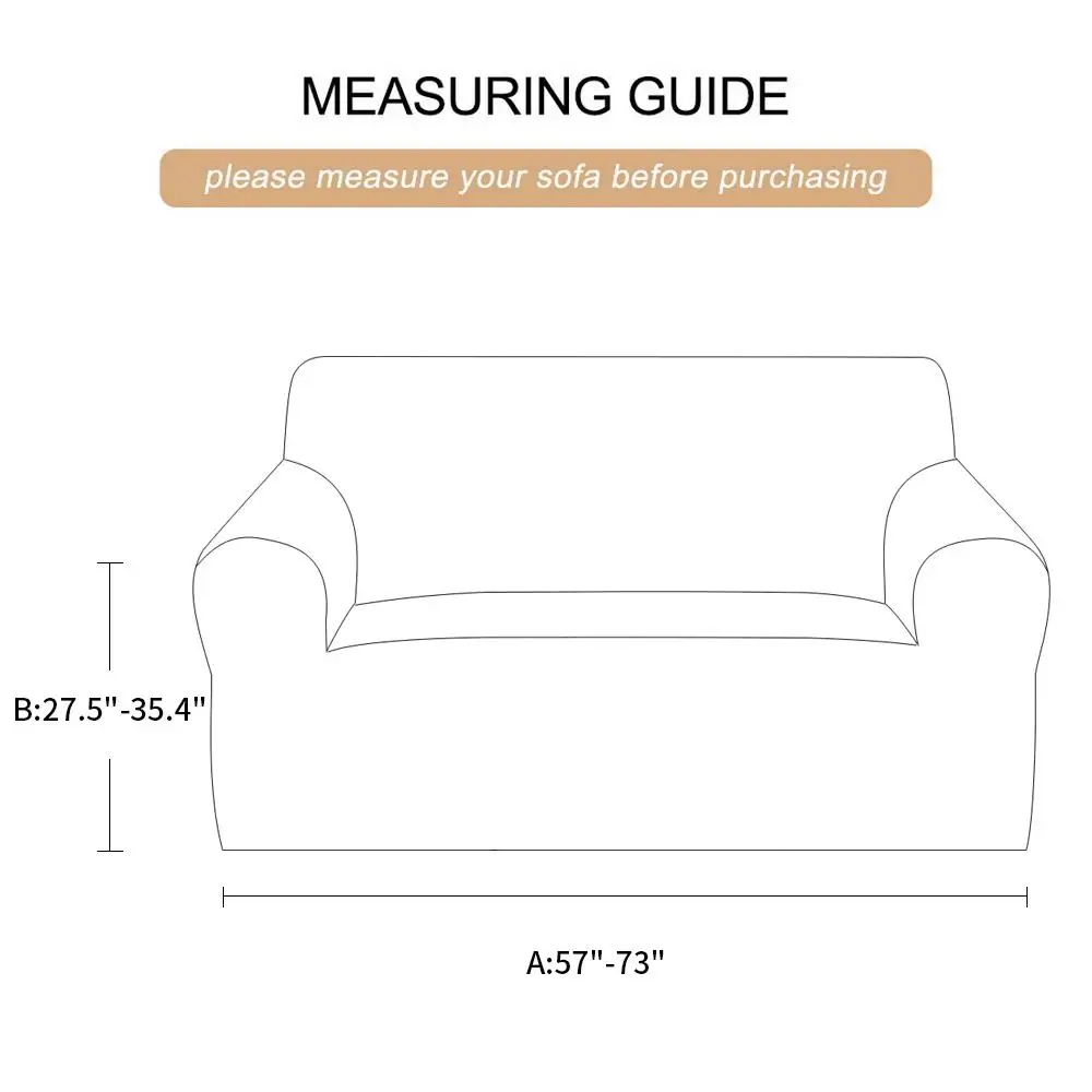 29Sofa Cover Solid Color Elastic Universal Sofa Slipcover All-inclusive Anti-slip Covers Towel | Дом и сад
