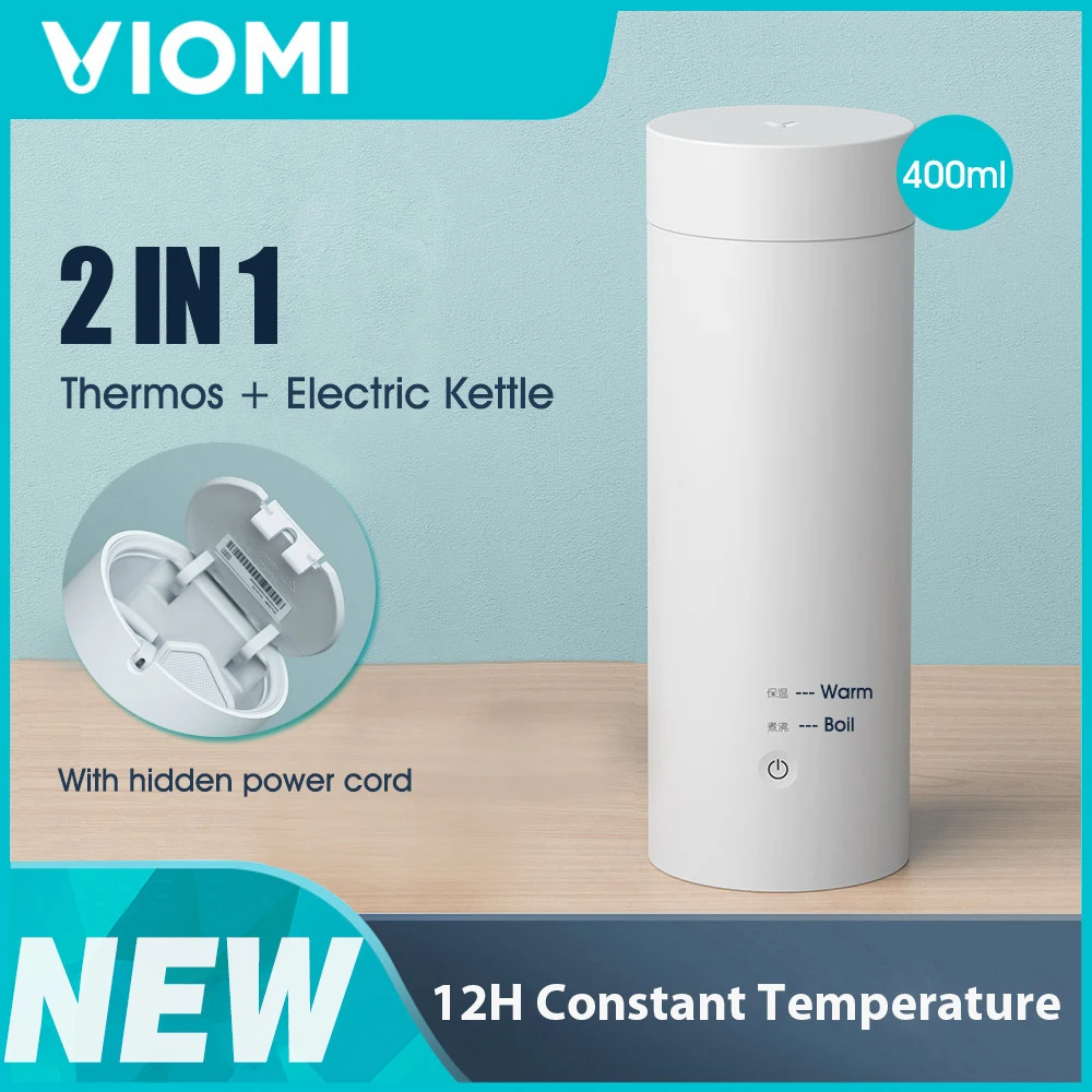 Электрический чайник VIOMI портативная Термокружка с подогревом для чая кофе