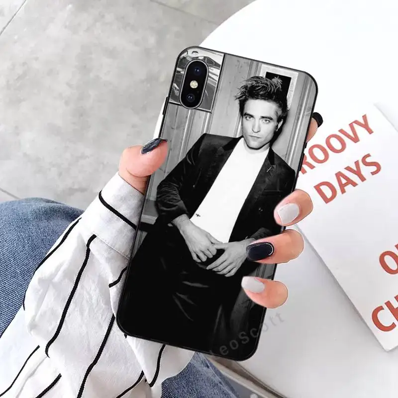 

Robert Pattinson Standing Phone Case for iPhone 11 12 mini pro XS MAX 8 7 6 6S Plus X 5S SE 2020 XR