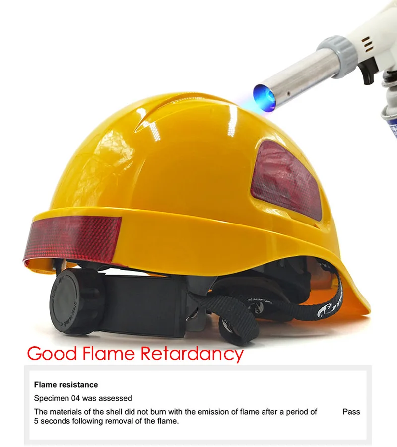 Противоударный шлем Work Safey устойчивый к низким температурам огнестойкий