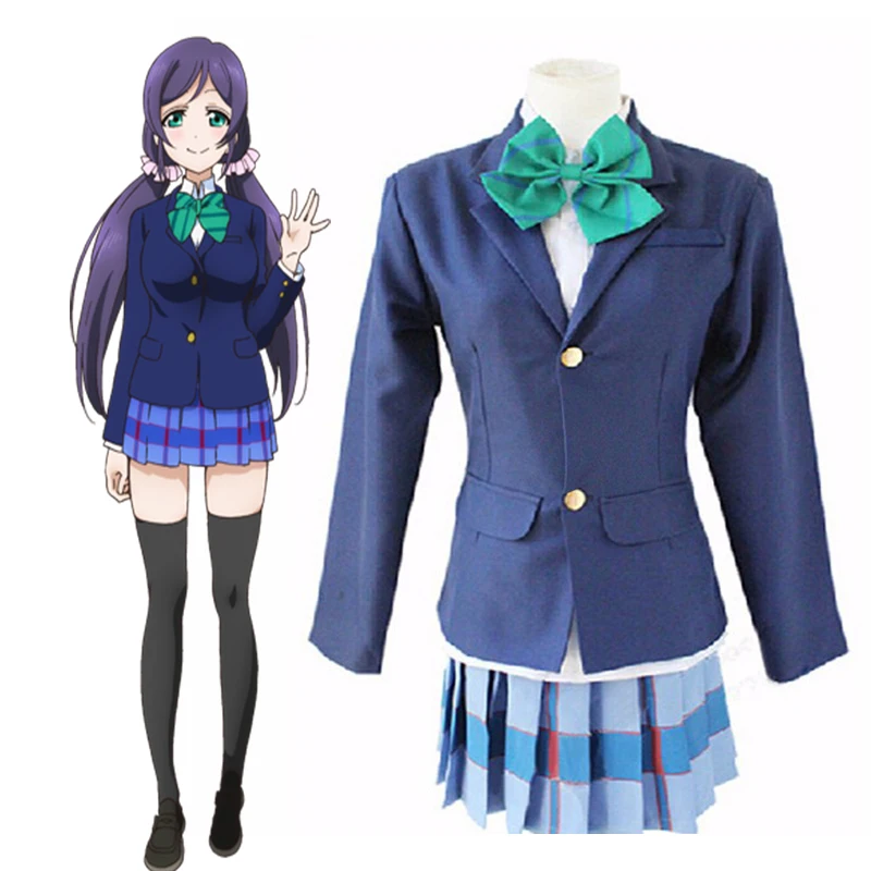 Люблю жить! Школьный кумир Проект Косплей Костюм Maki Nishikino Kotori Minami Nozomi Tojo Школьная