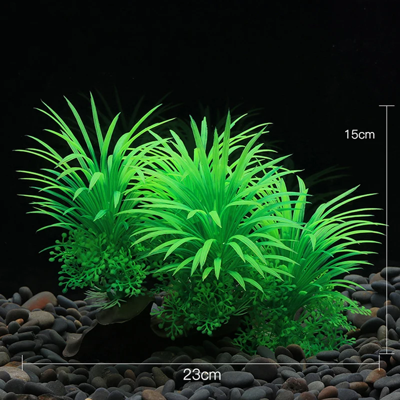 

Fish Tank Landscaping Aquarium Ornaments Fake Water Grass Aquatic Plant Decorations Fish Tank Water Grass Decoration