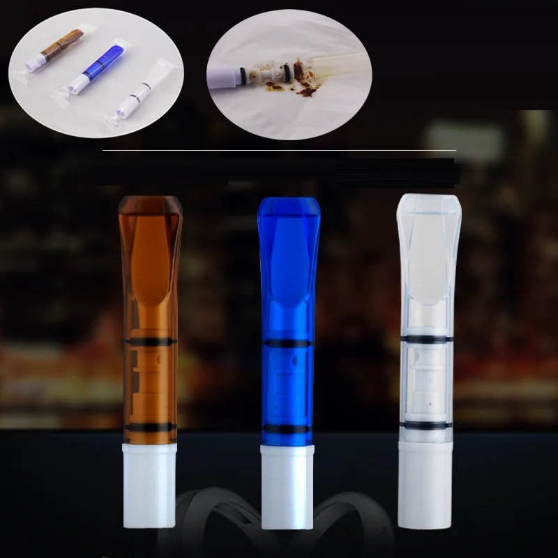 Моющийся Циркулярный дымовой фильтр трубка табачные сигареты уменьшение