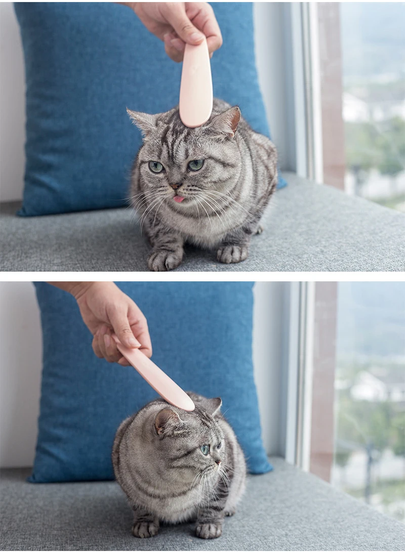 Массажная Расческа с имитацией кошачьего языка модная для кошек языком