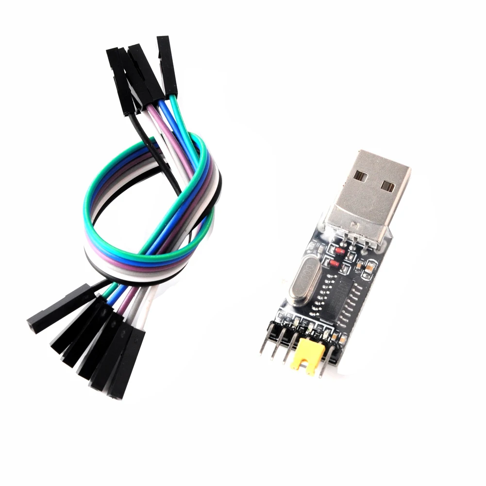 Преобразователь модуля последовательного адаптера CH340G USB 2 0 в TTL 6 контактов для STC