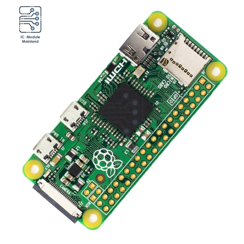 

For Raspberry Pi Zero W V1.1 V1.3 1GHz 512MB Micro-SD WiFi Bluetooth Camera Module With Dual Micro USB Port Expansion Board