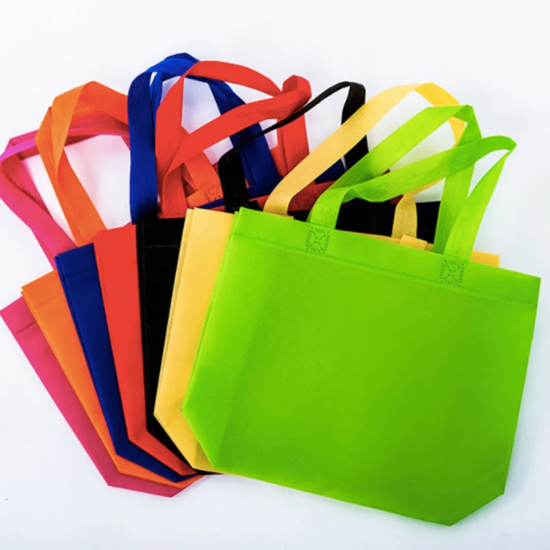 100 шт. тканая сумка для покупок с логотипом печать многоразовая Специальное