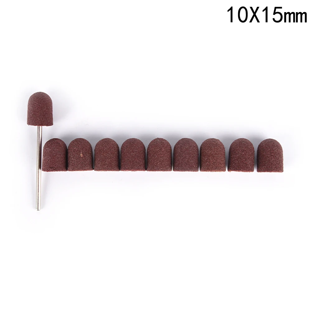 Электрическая дрель для ногтей 1 комплект шлифовальные ленты блочные колпачки +