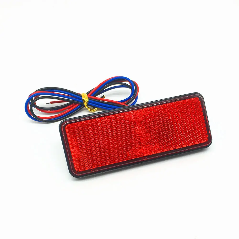 1 шт. 24 В Светодиодный отражатель заднего хвоста мотоцикла ATV Стоп Маркер сигнала
