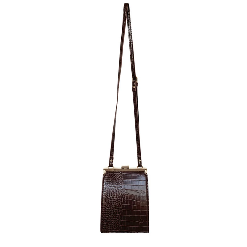 

Crocodile Pattern Shoulder Messenger Bag Luxury Crossbody Women Bags Designer Handbags Women 2020 New PU Leather Purse Bag Sac