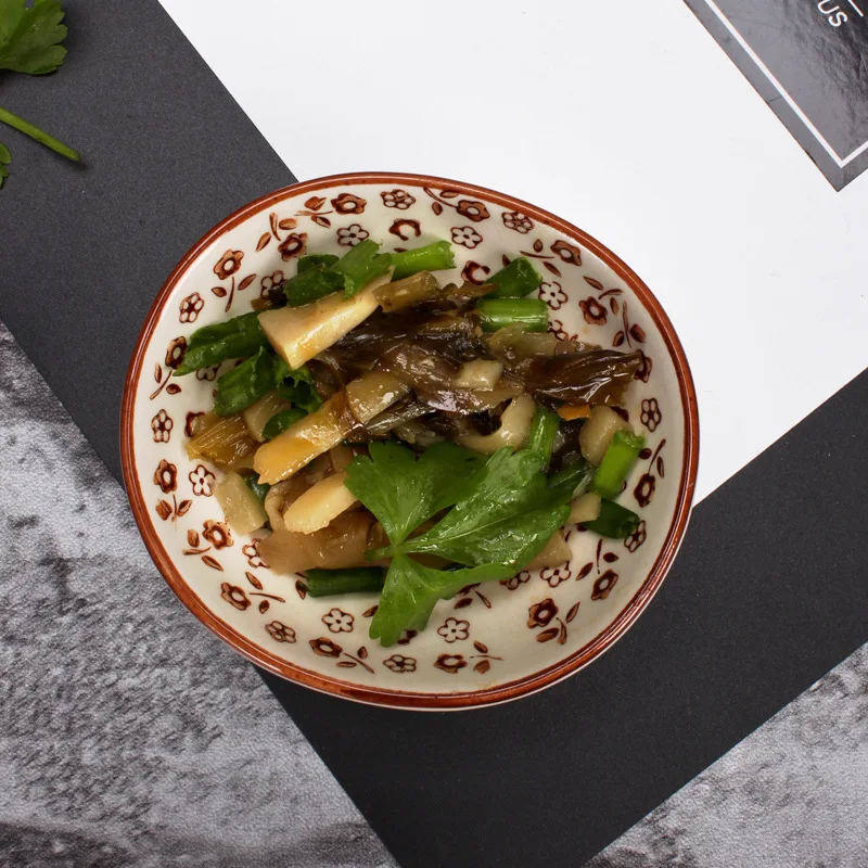 Тарелка с лепестками приправа для блюд блюдо из соевого соуса 4 цвета на выбор|dish