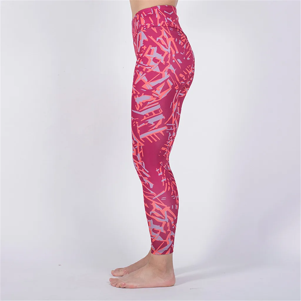 Спортивные Леггинсы для фитнеса женщин штаны бега йоги тренировок пуш ап