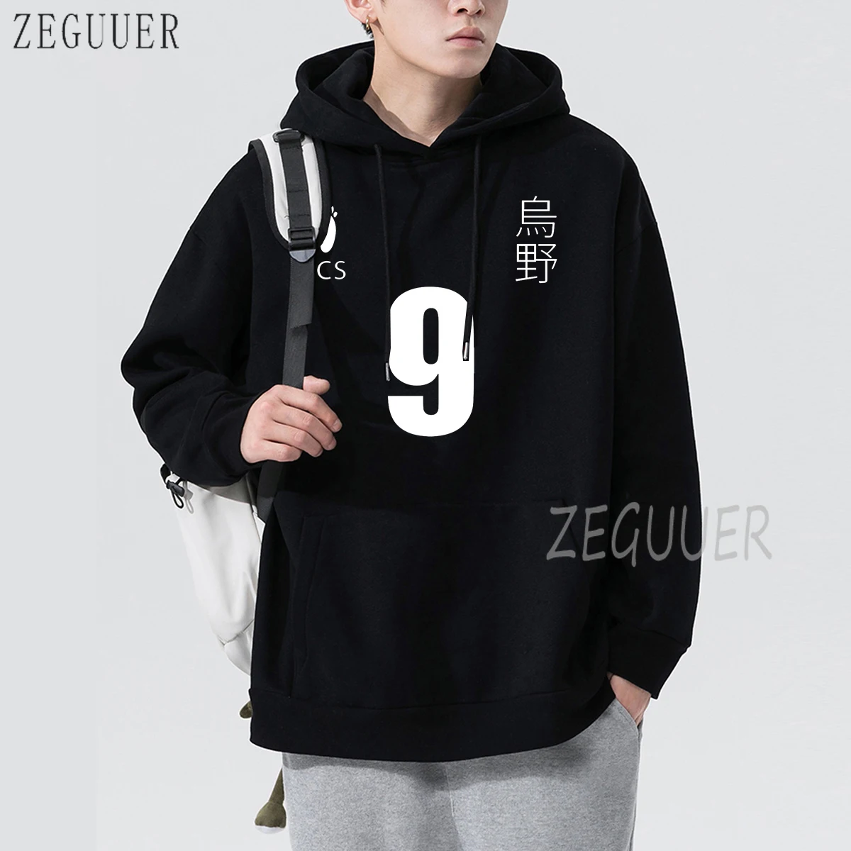 

Spring New 2022 Kageyama Tobio Hoodies Haikyuu Cartoon Streetwear Men Hip Hop Fashion Funny Sweatshirts Casual Mens Hooded
