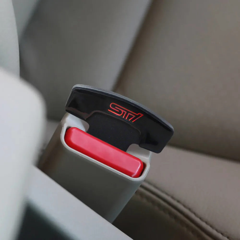 1 шт. авто Стайлинг Безопасность ремешках STI Пряжка автомобильного ремня